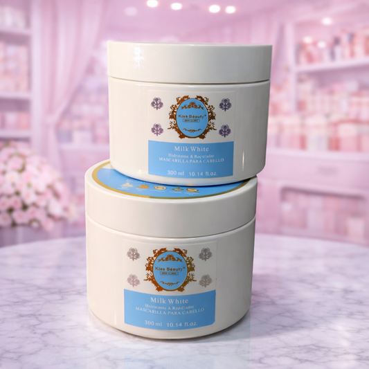 Mascarilla para el pelo bianco latte