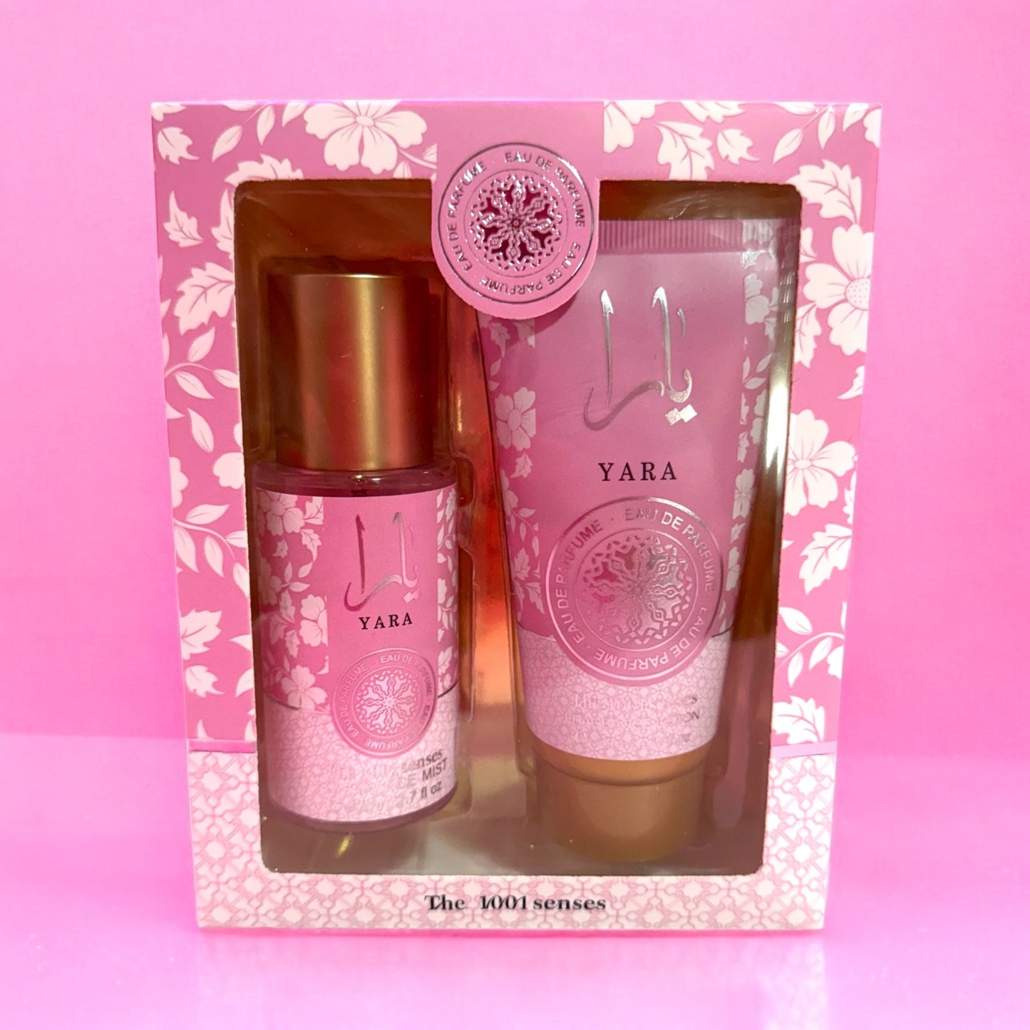 Pack de yara , bruma corporal + crema corporal