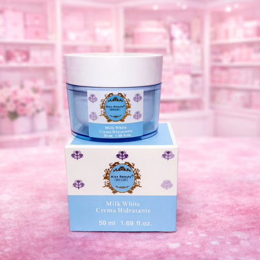 Crema facial hidratante bianco latte