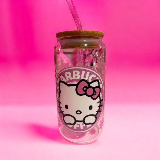 Vaso personalizado hello kitty