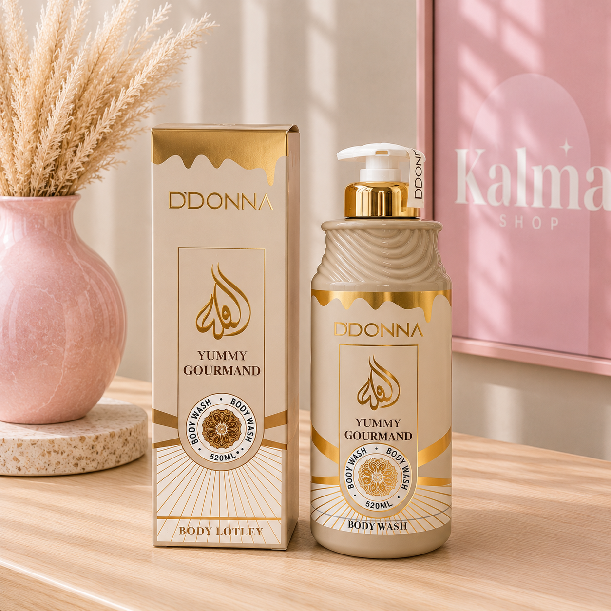 Gel de ducha aroma eclaire (vainilla caramelo)