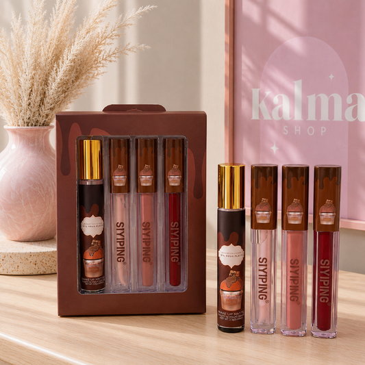 Pack mini perfume batido + labiales