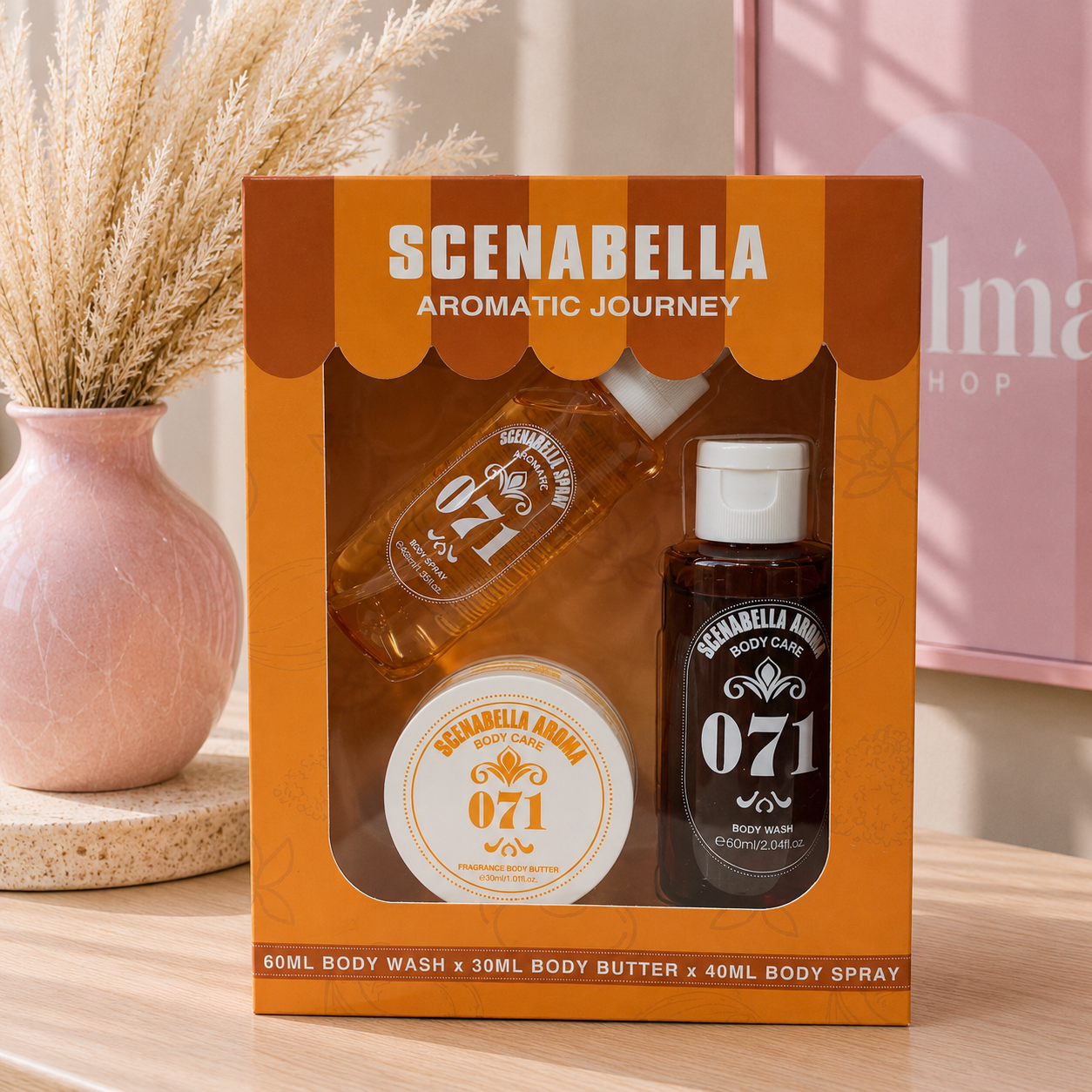 Pack janeiro 71 ( fragancia, crema corporal y gel de ducha )