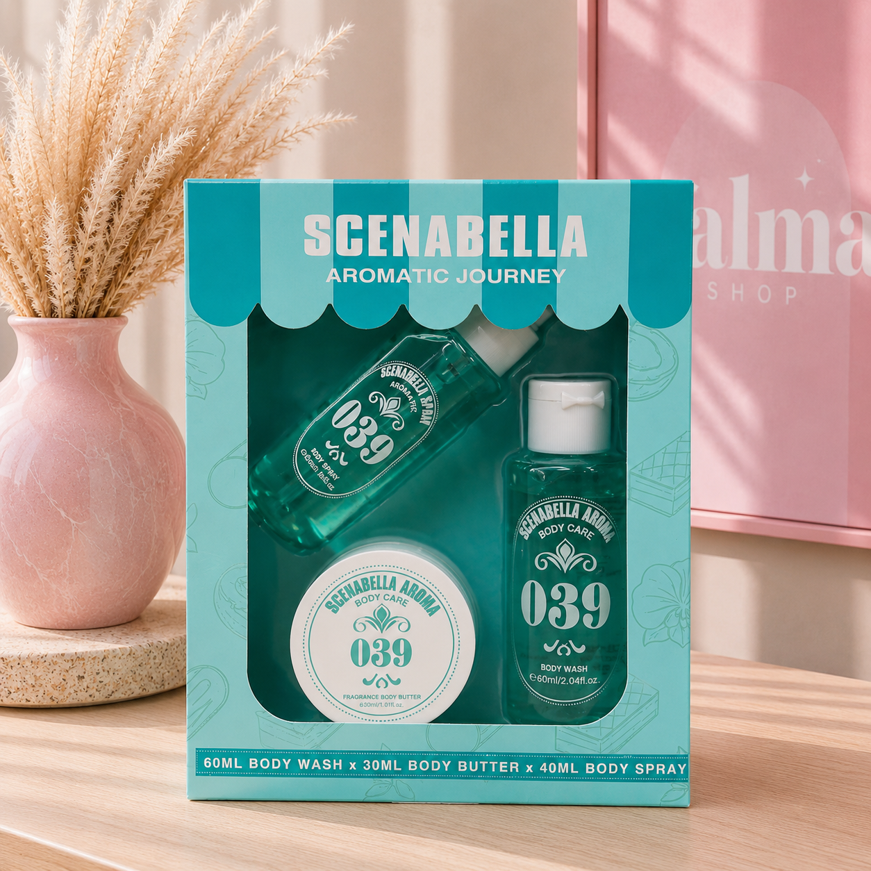 Pack janeiro 39 ( fragancia, crema corporal y gel de ducha )