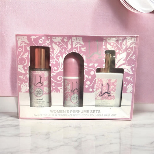 Pack bruma yara + desodorante + perfume para el pelo