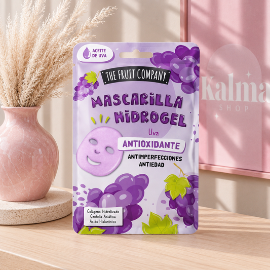 Mascarilla facial uva antioxidante