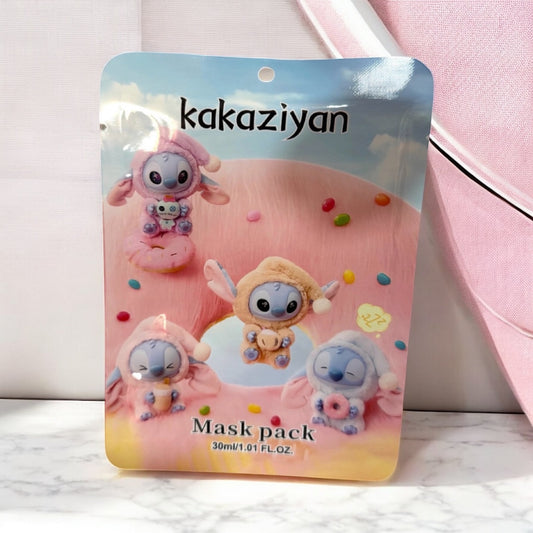 Mascarilla facial de stitch