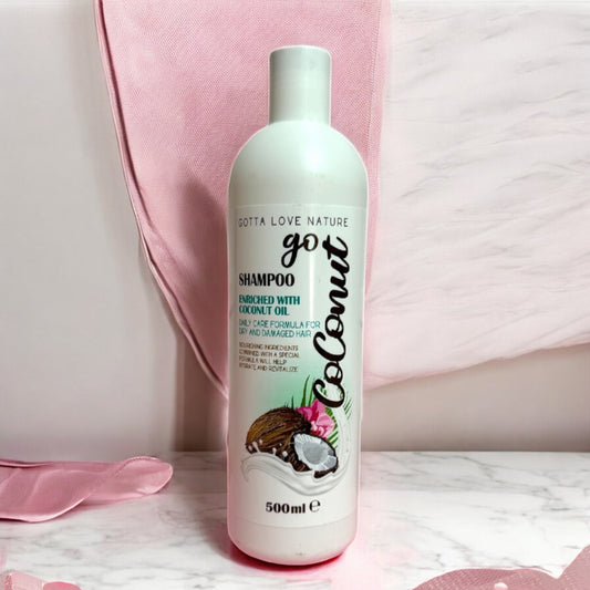 Shampoo de coco ( repara cabello seco y dañado )