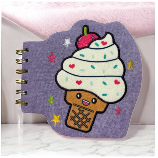 Libreta kawaii helado