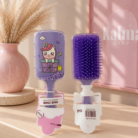Cepillo unicornio lila