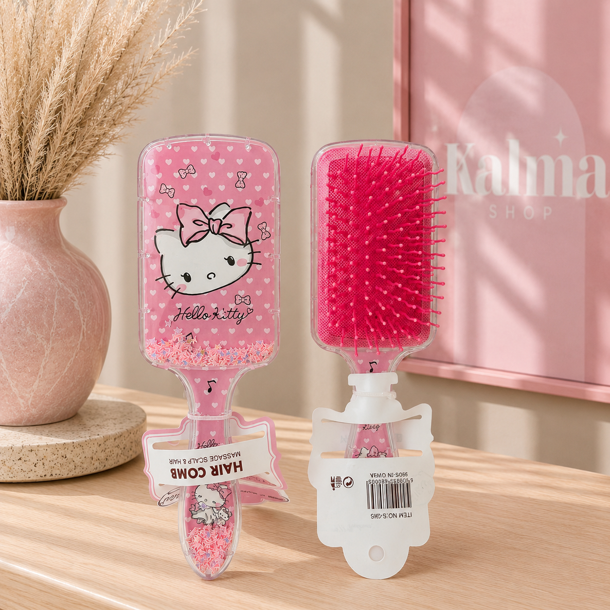 Cepillo hello kitty rosa