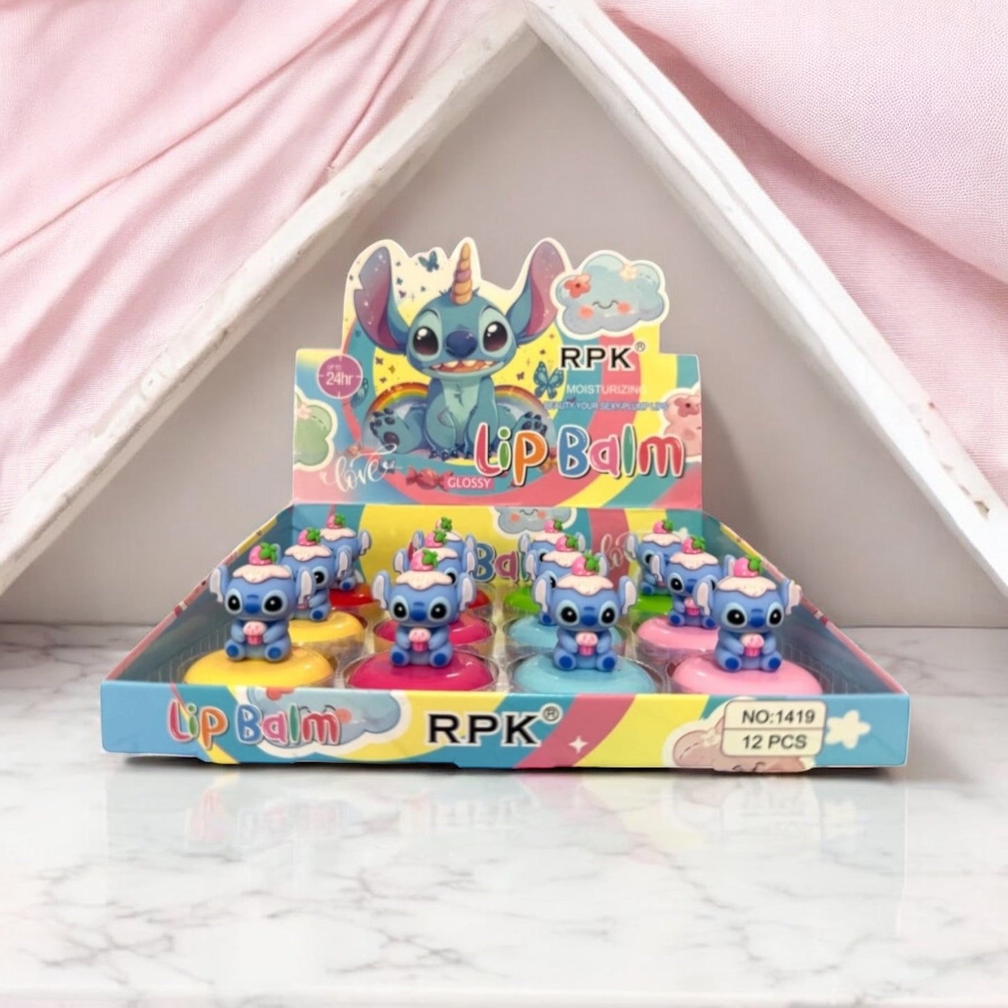 Gloss de stitch con aroma